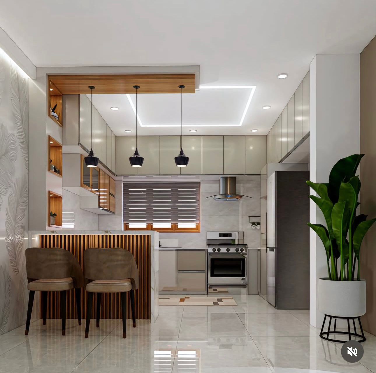 Contemporary Dining & Kitchen Space Designs Image 2